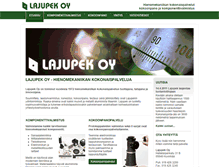 Tablet Screenshot of lajupek.fi